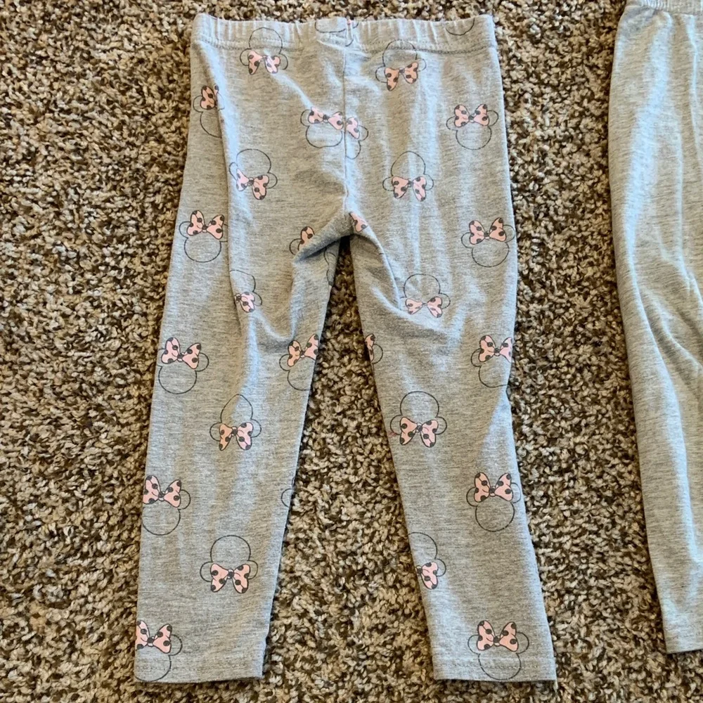 Kids Leggings Set - Gray, Navy, and Black T3 lot of 6 - Picture 5 of 16